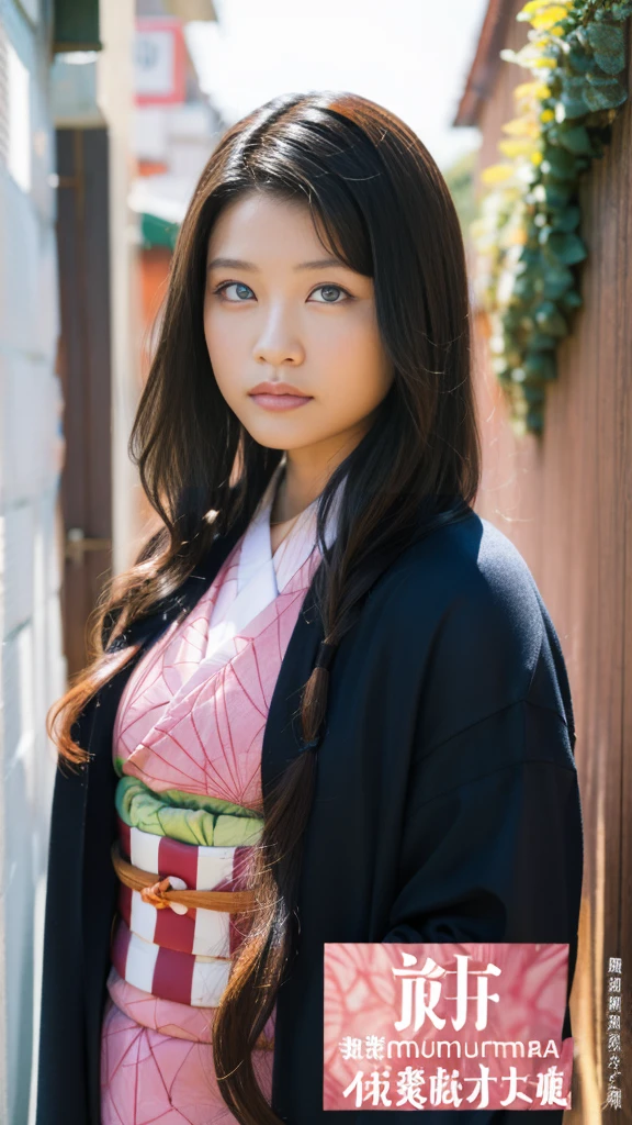 Cute Japanese woman, (), (Very cute face: 1.3), White moist skin, Looking at the camera, Melancholy expression,
BREAK,
Idol,
BREAK,
(Wearing cute kimono: 1.3), (Highly revealing kimono), Very large earrings, Short length,
BREAK,
(Fighting pose: 1.3),
BREAK,
(Long hair), (Pink hair: 1.2), (Wavy hair), (Gradient hair: 1.3), (Red hair at the ends),
BREAK,
(Realistic: 1.3), Masterpiece, Perfect lighting, (Ultra-high resolution), (8K), (Highly detailed: 1.4), (From the front), (Full body: 1.3), (Symmetrical: 1.2),
BREAK,
(Japanese city streets: 1.2),
BREAK,
(Demon Slayer: 1.4),
BREAK,
(Kasumi Arimura: 1.4),