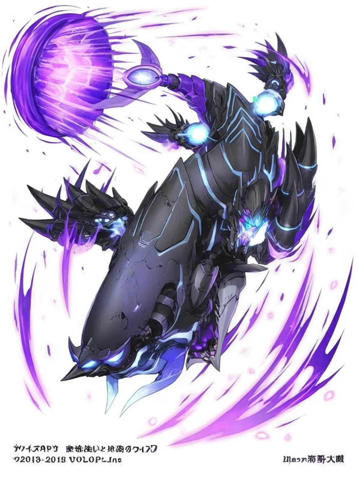 a close up of a cartoon character riding a motorcycle with a purple light, a humanoid thistle monster, eldrazi, great corrupter, chaos nightmare ❄️ amour venom, chomatic aberration, great leviathan, sleek mecha female dragon head, mystical anubis valkyrie, akasuki voidstar, artist unknown, beautiful biomechanical djinn