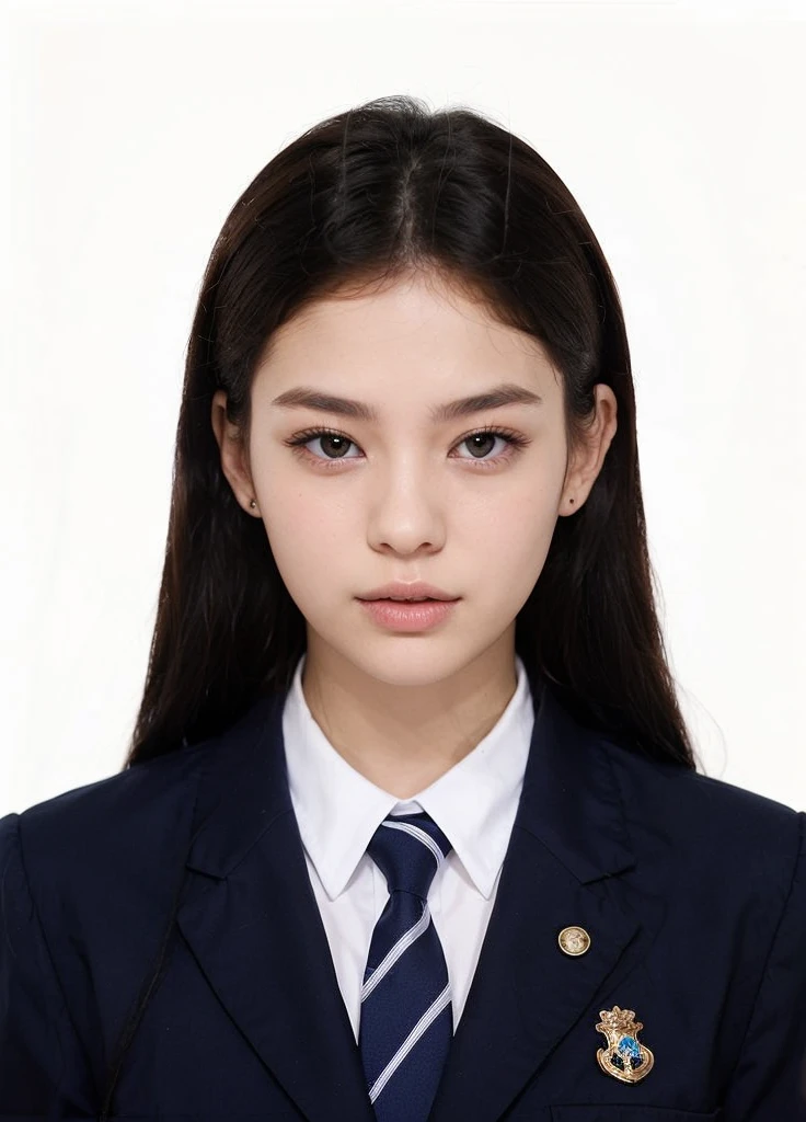 there is a woman with long red hair posing for a picture, 🤤 girl portrait, ulzzang, sensual expression, red cheeks, cruel korean gothic girl, Oh! : : 5, ((red)) baggy eyes, [ realistic photo ]!!, with red hair, bedroom eyes, Portrait of Blackpink&#39;s Jossi, artwork in the style of guweiz