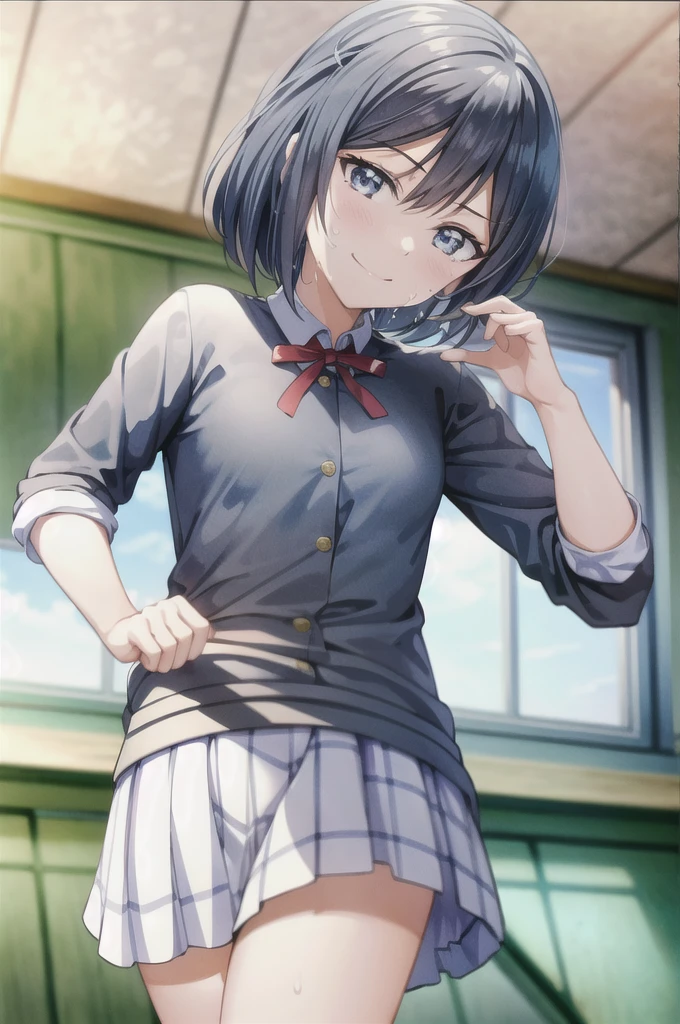 (Highest quality, masterpiece:1.2), One Girl, alone, anime, anime screencap, Ray Tracing, Global Illumination, ultra hi resolution picture, Bright colors, Cinematic Light, Lens flare, Light on the face, Glowing Eyes, Written boundary depth, Happy, Detailed Background, cute, straight, smile,
Yuki Setuna,short hair,Sweatかいた手,Sweatかいた足,Sweatかいた指,Sweatかいた体,Sweat垂れる,Sweatびしょ濡れ,顔Sweatだく,Sweatかいたつや肌,髪の毛Sweatだく,hot,手Sweat,足Sweat,素肌Sweat,脇Sweat,White Breath,Sweat臭い,Stuffy smell,とてもSweatかいている,気体からSweat,Sweat(masterpiece:1.4),Smooth skin,Her bare skin is shining,Sweatの匂い,口Sweat,Shine,Fascinating,ShineSweat,Sweat濡れ,顔Sweatですべすべ,Fighting,it hurts,Damage when fighting,Beaten&Kick&Wounds from being thrown