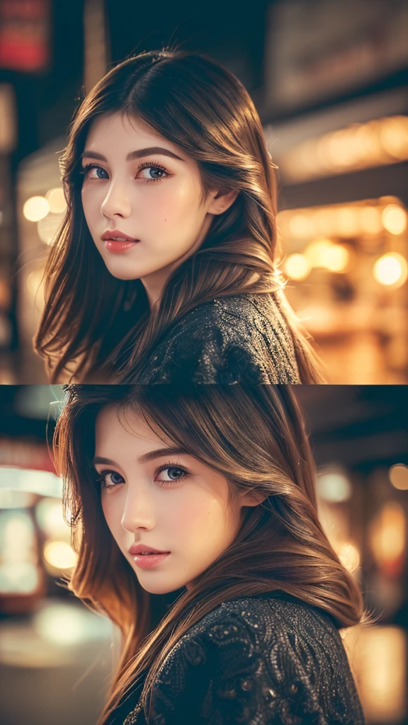 (masterpiece,best quality,ultra-detailed:1.6),(1girl,beautiful detailed eyes:1.2,beautiful detailed lips,extremely detailed face,long eyelashes),city street,chinese girl walking with shopping bag,solo,illustration,realistic,photorealistic,vivid colors,cinematic lighting,dramatic atmosphere,detailed background,urban environment,realistic textures,dynamic pose,serene expression