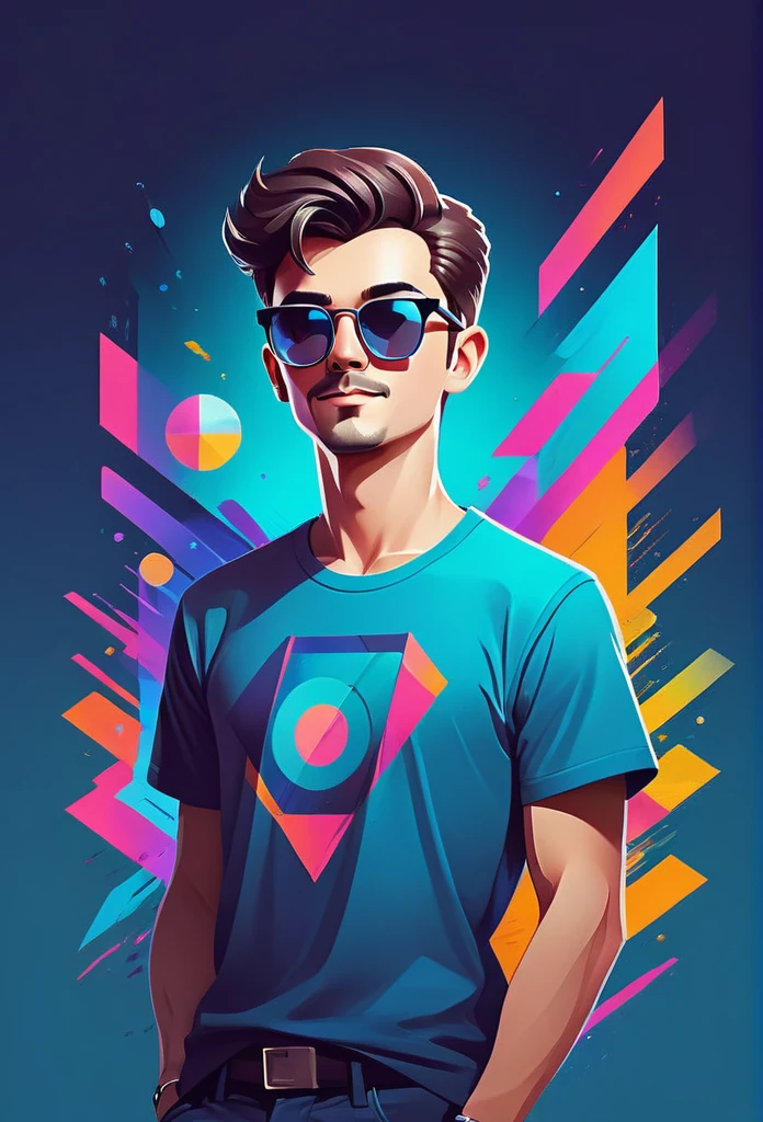 best quality,4k,8k,highres,masterpiece:1.2,ultra-detailed,realistic,photorealistic:1.37,t-shirt design,digital art by Malika Favre,elegant seal with sunglasses,shutterstock contest winner,logo art,artwork,angular,vivid colors,bokeh,illustration-style,modern,eye-catching pose,striking composition,sleek lines,contrast lighting,cool color palette,precise details,creative design,highly stylized,attention-grabbing concept,artistic vision,unique pattern,abstract elements,geometric shapes,playful interpretation,sophisticated aesthetic,crisp lines,dynamic movement,expressive strokes,fluid shapes,textured background,eye-catching typography,artistic flair