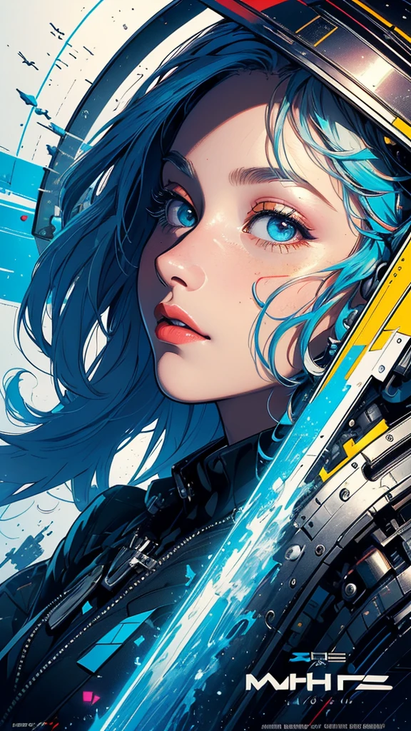 (((masterpiece, highest quality))),(((solo:1.2))),(((1girl:1.2))),32k wallpaper, very detailed, poster, vintage science fiction,(((((geometric cinematic movie poster))))), ((bauhaus)),(shape),(((abstract))),(mid century modern),movie poster,(((((portfolio))))),(((((Close-up))))),(((((bust up))))),((((more various angle)))),(((highlight))),Vast landscape,((((heterochromia)))),(((complete. detailed face))),(((Extremely talented))),(((most complecated machine))),(Colorful color scheme)
