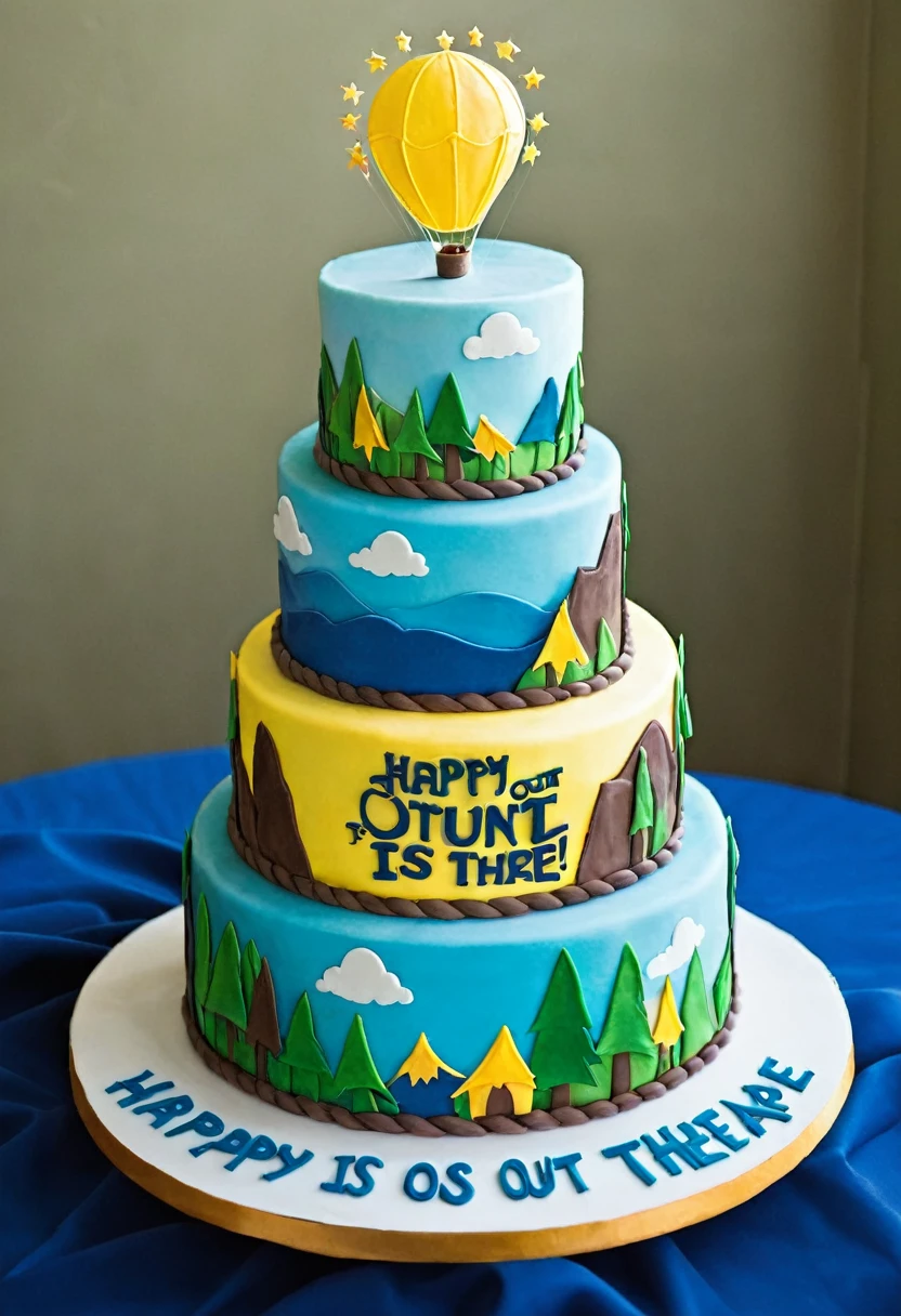 Adventure is out there cake ideas