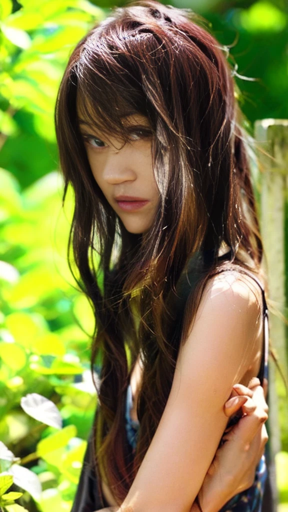 Cute Japanese woman, (16 years old), (Very cute face: 1.3), White moist skin, Looking at the camera, Melancholy expression,
BREAK,
Idol,
BREAK,
(Wearing cute kimono: 1.3), (Highly revealing kimono), Very large earrings, Short length,
BREAK,
(Fighting pose: 1.3),
BREAK,
(Long hair), (Pink hair: 1.2), (Wavy hair), (Gradient hair: 1.3), (Red hair at the ends),
BREAK,
(Realistic: 1.3), Masterpiece, Perfect lighting, (Ultra-high resolution), (8K), (Very detailed: 1.4), (From the front), (Full body: 1.4), (Symmetrical: 1.2),
BREAK,
(Shibuya city in Japan: 1.2),
BREAK,
(Demon Slayer: 1.4),
BREAK,
(Kasumi Arimura: 1.4),