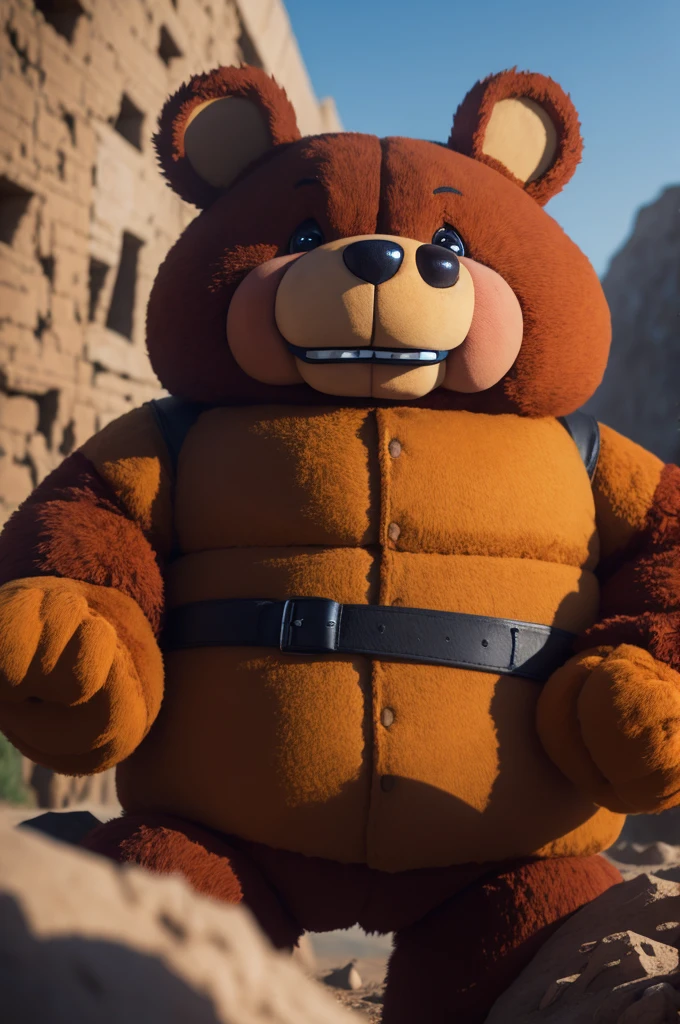 Freddy Fazbear invading Afghanistan