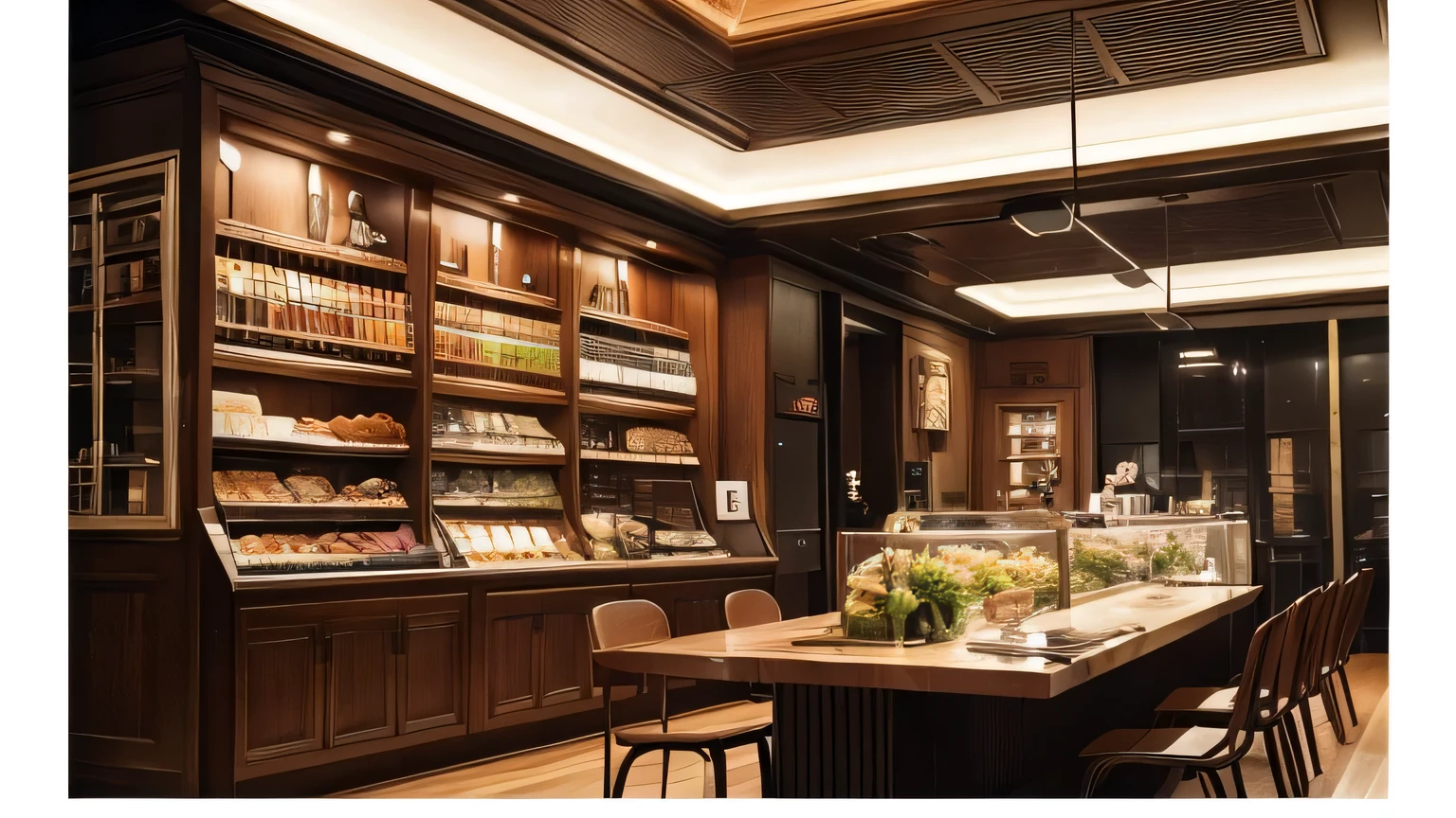 ((anime:1.4,illustration)),(masterpiece, top quality, best quality),(ultra-detailed, absolutely resolution),((16k, high res)), (((An aesthetic cafe with a cozy environment))), ((anime:1.4,illustration)),(masterpiece, top quality, best quality),(ultra-detailed, absolutely resolution),((16k, high res)). BREAK {lofi art, style of Laurie Greasley, style of Makoto Shinkai, anime aesthetic}, BREAK { (produces images with information than 40 million pixels with cinematic-like detailed textures shot on a Sony SLR).}