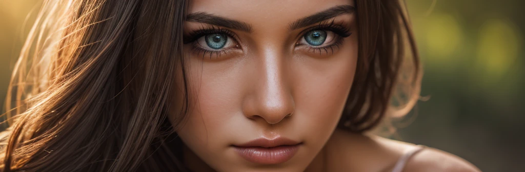 raw photos, photography, realistic, Vivid 8K photos of women in nature, Ultra details, exquisite details, incredible light, exquisite details beautiful eyes, Fine skin, depth of field, gray eyes