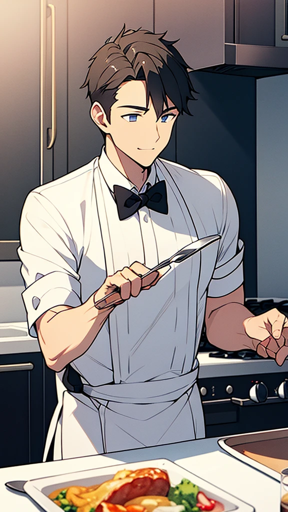 men,Butler,cooking,service