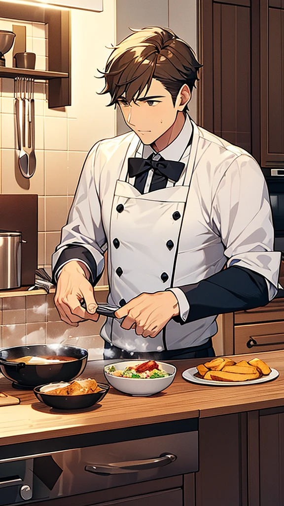 men,Butler,cooking