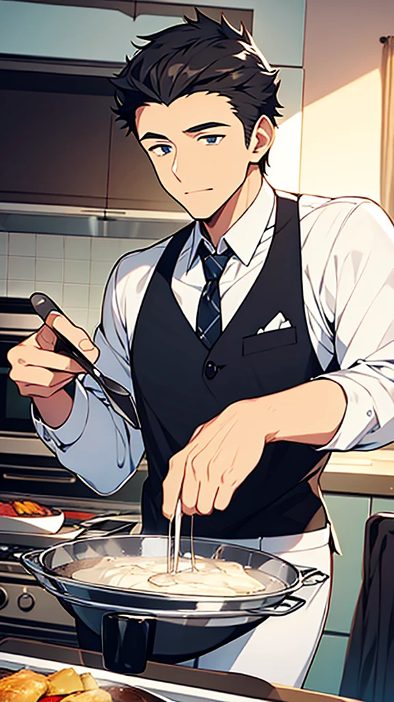 men,Butler,cooking