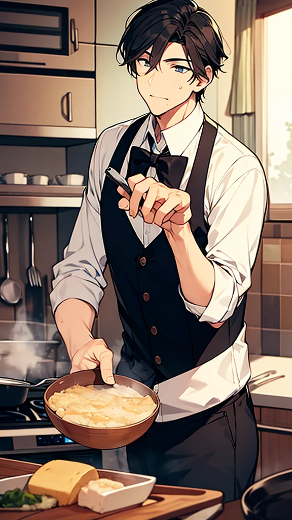 men,Butler,cooking