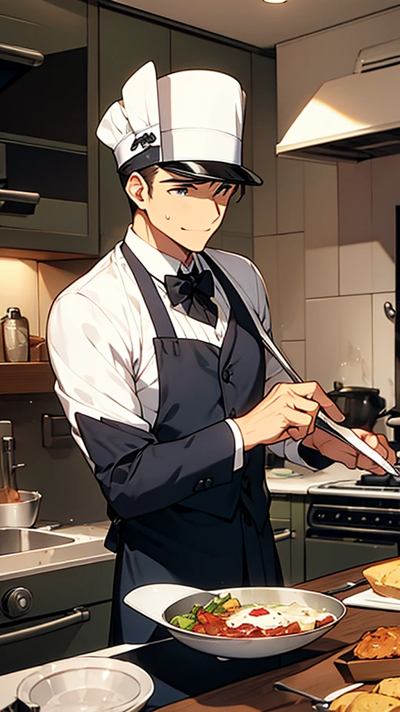 men,Butler,cooking