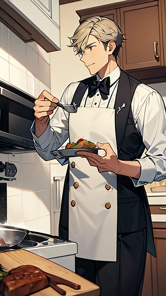 men,Butler,cooking