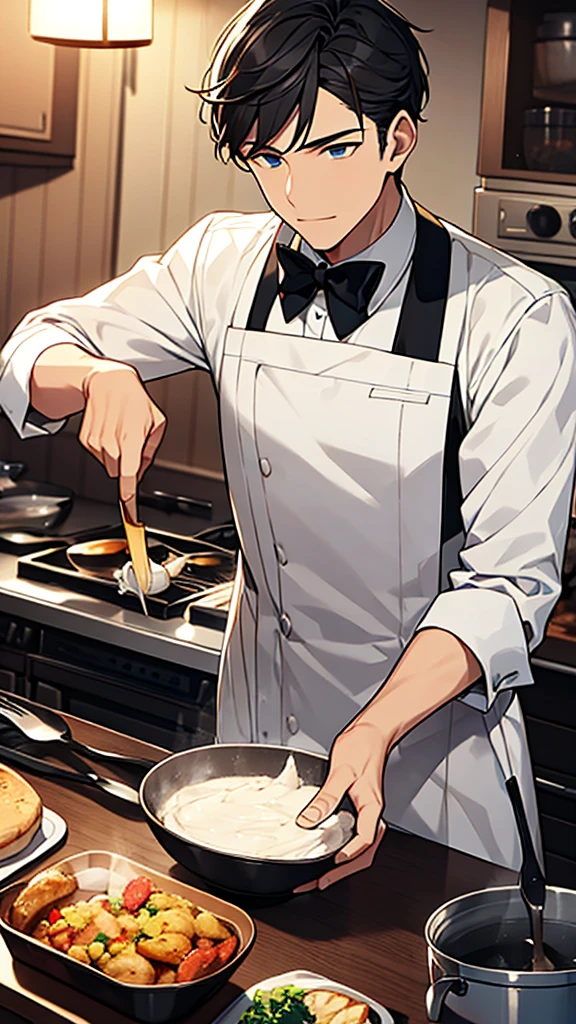 men,Butler,cooking
