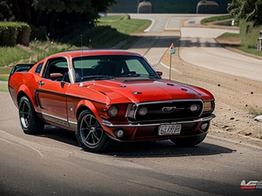 Ford mustang shellby cobra, on roads, car tracks