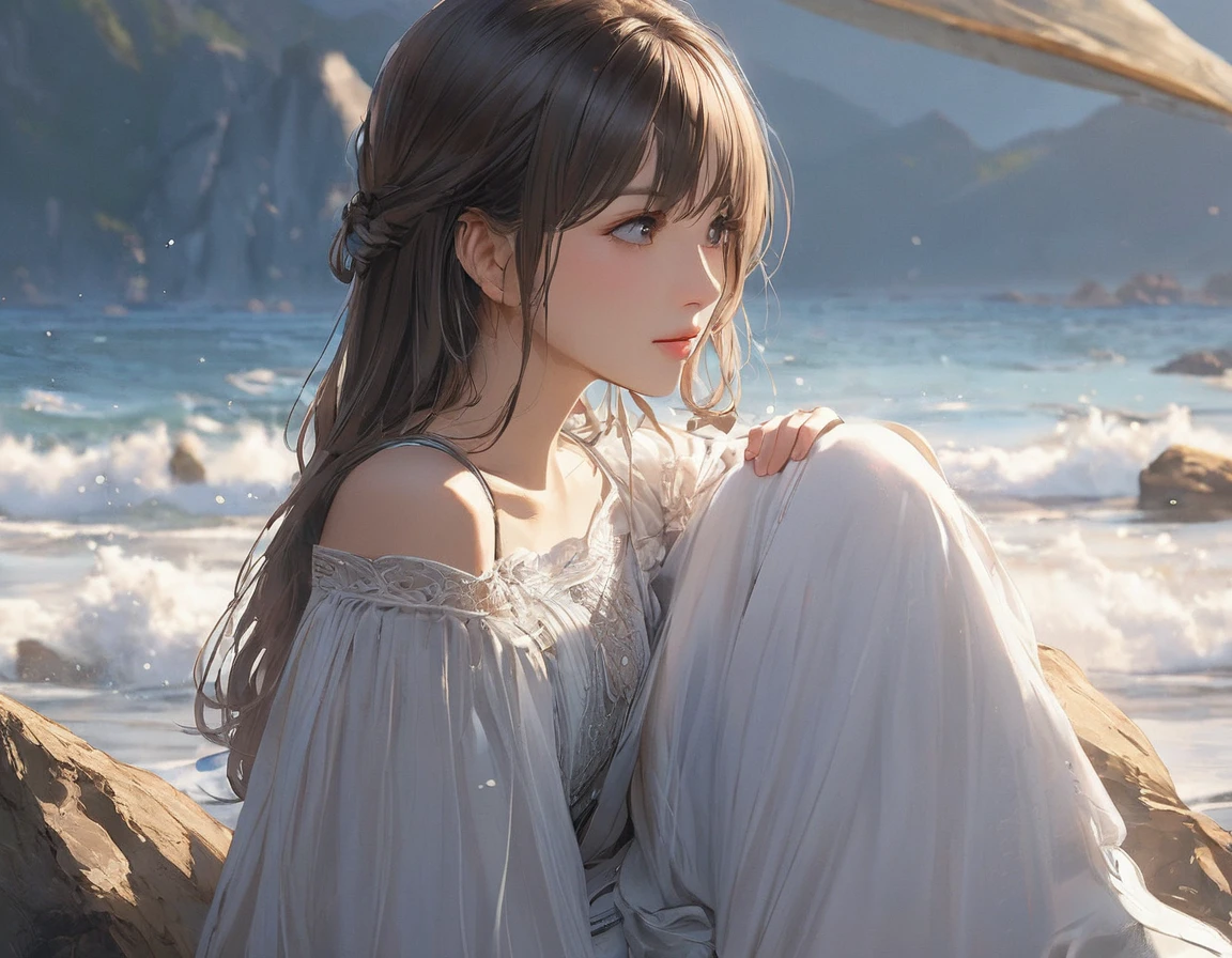 (masterpiece, Highest quality:1.2), One Girl, alone