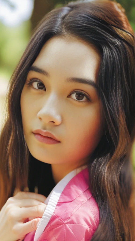 Cute Japanese woman, (), (Very cute face: 1.3), White moist skin, Looking at the camera, Melancholy expression,
BREAK,
Idol,
BREAK,
(Wearing cute kimono: 1.3), (Highly revealing kimono), Very large earrings, Short length,
BREAK,
(Fighting pose: 1.3),
BREAK,
(Long hair), (Pink hair: 1.2), (Wavy hair), (Gradient hair: 1.3), (Red hair at the ends),
BREAK,
(Realistic: 1.3), Masterpiece, Perfect lighting, (Ultra-high resolution), (8K), (Very detailed: 1.4), (From the front), (Full body: 1.4), (Symmetrical: 1.2),
BREAK,
(Shibuya city in Japan: 1.2),
BREAK,
(Demon Slayer: 1.4),
BREAK,
(Kasumi Arimura: 1.4),