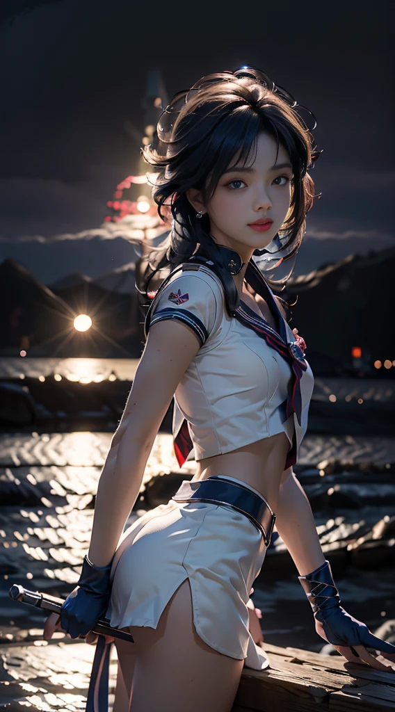 sailor saturnがCowgirlで性交する, (((realistic, highest quality, High resolution, real women pictures:1.2))), (((sailor saturnのレオタードを着ている16歳の女子高校生:1.4)), (sailor saturnのコスチューム), (slender body shape:1.8), Cowgirl性交する, ((anatomically correct:1.2)), short-haired with bangs, (I am wearing a white sailor warrior leotard whose fabric is too thin..:1.2), vaginaに陰茎を挿入するCowgirlポーズ, curved body, 大きく股を開いてCowgirl, white leotard too close to the skin, vaginaの詳細な描写, beautiful thighs, Huge penis is pushed up by the girl&#39;vagina, nose too small, toned stomach, 16 year old beautiful girl has sex with her clothes on, saddle, Cowgirl, Girl straddles guy, (normal limb), Too cute small face, the whole body is wet, put your hands behind your head, nostrils are not visible, realistic, vaginaが濡れている, lips slightly open, (anatomically correct:1.2), A guy inserts a penis into a girl, sailor saturn, (昼の商店街で少女が男とCowgirl性交する)