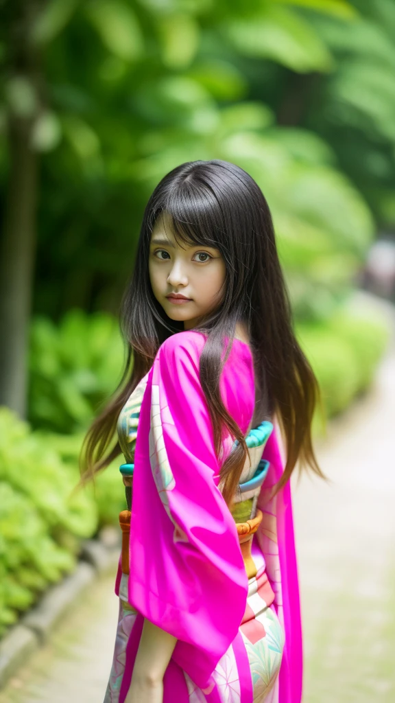 Cute Japanese woman, (16 years old), (Very cute face: 1.3), White moist skin, Looking at the camera, Melancholy expression,
BREAK,
Idol,
BREAK,
(Wearing cute kimono: 1.3), (Highly revealing kimono), Very large earrings, Short length,
BREAK,
(Fighting pose: 1.3),
BREAK,
(Long hair), (Pink hair: 1.2), (Wavy hair), (Gradient hair: 1.3), (Red hair at the ends),
BREAK,
(Realistic: 1.3), Masterpiece, Perfect lighting, (Ultra-high resolution), (8K), (Very detailed: 1.4), (From the front), (Full body: 1.4), (Symmetrical: 1.2),
BREAK,
(Shibuya city in Japan: 1.2),
BREAK,
(Demon Slayer: 1.4),
BREAK,
(Kasumi Arimura: 1.4),