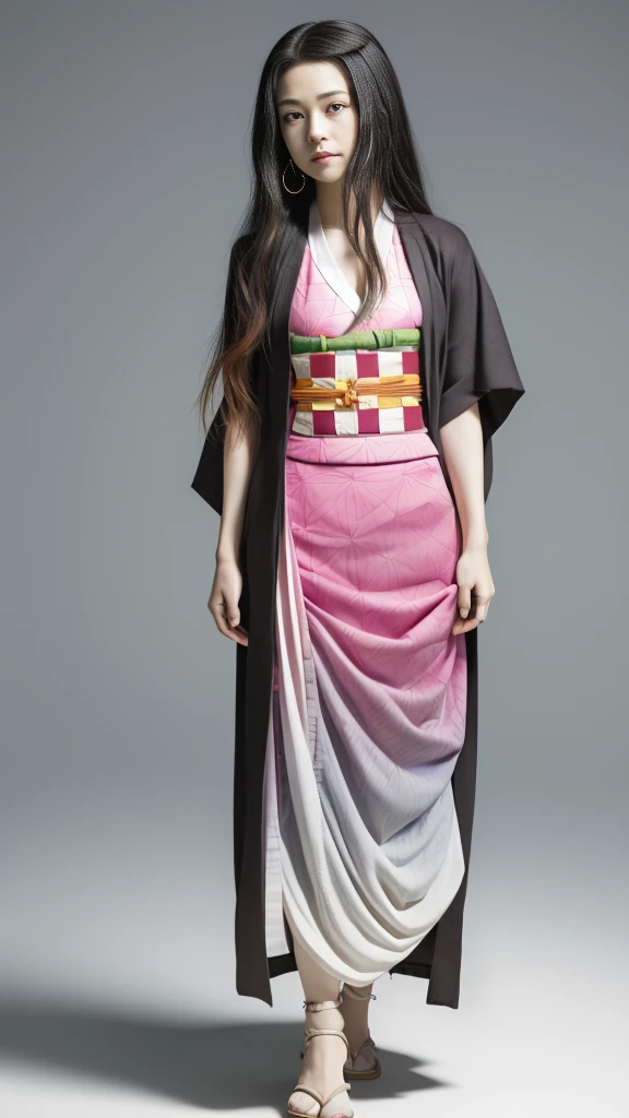 Cute Japanese woman, (), (Very cute face: 1.3), White moist skin, Looking at the camera, Melancholy expression,
BREAK,
Idol,
BREAK,
(Wearing cute kimono: 1.3), (Highly revealing kimono), Very large earrings, Short length,
BREAK,
(Fighting pose: 1.3),
BREAK,
(Long hair), (Pink hair: 1.2), (Wavy hair), (Gradient hair: 1.3), (Red hair at the ends),
BREAK,
(Realistic: 1.3), Masterpiece, Perfect lighting, (Ultra-high resolution), (8K), (Very detailed: 1.4), (From the front), (Full body: 1.4), (Symmetrical: 1.2),
BREAK,
(Shibuya city in Japan: 1.2),
BREAK,
(Demon Slayer: 1.4),
BREAK,
(Kasumi Arimura: 1.4),