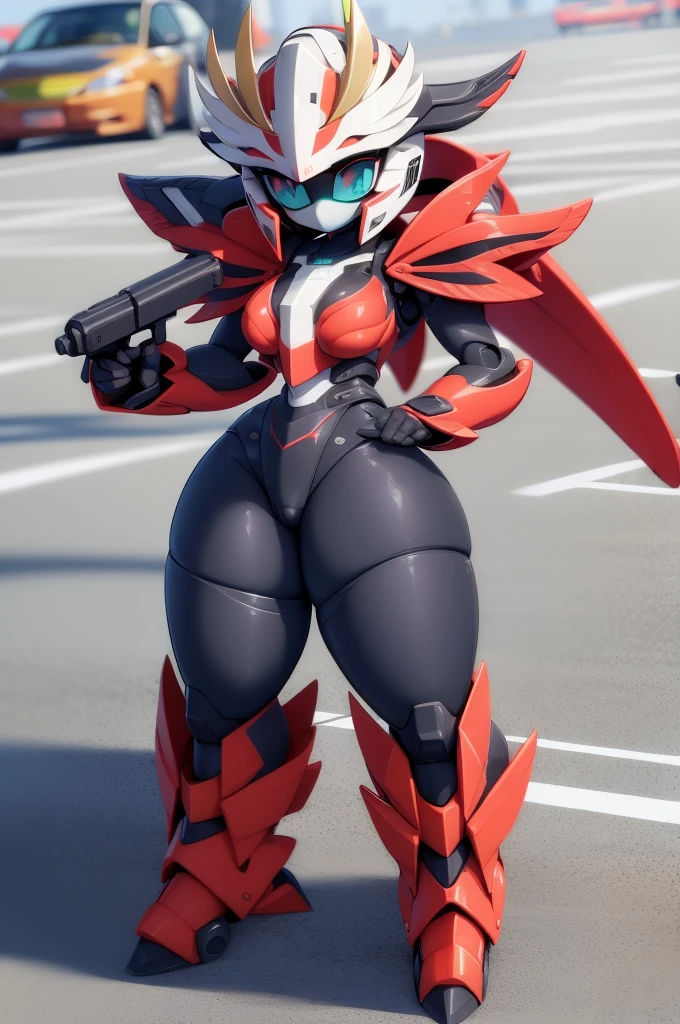 sexrobot, full body, standing