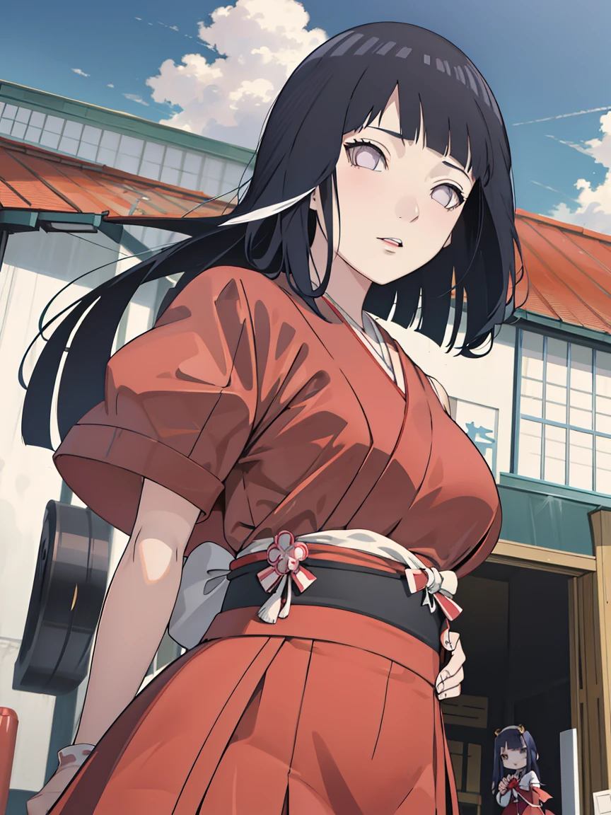 araffe with a red dress and a red bow is posing for a picture, seductive anime girl, sakimi chan, dollfie dream, sakura kinomoto, misa amane, biomechanical oppai, perfect android girl, skydoll noa, japanese goddess, , shikamimi, oppai, hinata\(boruto\), 1girl, solo,mature female,medium breast, 