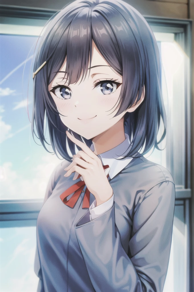 (Highest quality, masterpiece:1.2), One Girl, alone, anime, anime screencap, Ray Tracing, Global Illumination, ultra hi resolution picture, Bright colors, Cinematic Light, Lens flare, Light on the face, Glowing Eyes, Written boundary depth, Happy, Detailed Background, cute, straight, smile,
Yuki Setuna,short hair,Smell your hands,Smell the clothes,Sweet smell,A bit smelly