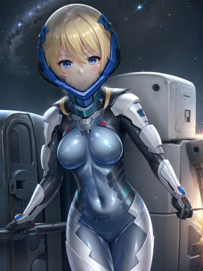 short hair, street, emo, BLACK hair, white eyes, eyeliner, apocalypse, girl, running, road, city, short hair, outdoors, cinematic light, medium breasts, covered navel, space helmet, muvluv, space helm, plug suit 02,Shikinami Asuka Langley, Evangelion, short hair,(Masterpiece: 1.4, highest quality), (intricate details), Unity8k wallpaper, super detailed, beautiful and mysterious, detailed background, realistic, solo, perfect detail face, detailed blue eyes, very detailed, blush, hair ornament, chignon mahogany hair, (blonde hair,, space helmet, eva helm, space suit, 