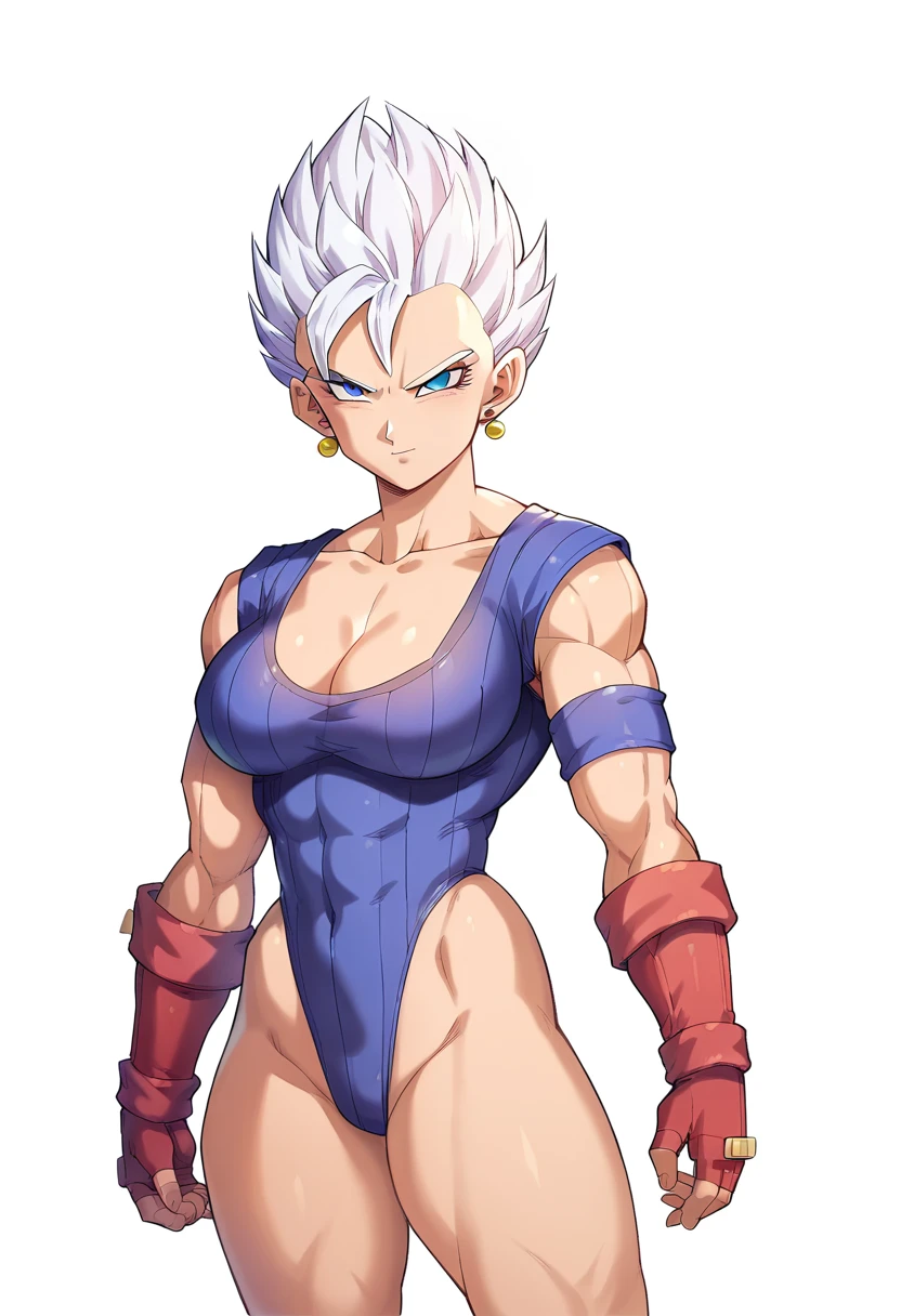 Gogeta, Girl, sexy, Gogeta woman, dragon ball z character, sexy, detailed body and very voluptuous body