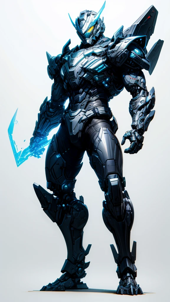 Create a boy wearing futuristic cybernetic armor inspired by a T-rex, with everything and helmet , pencil sketches full body anime style