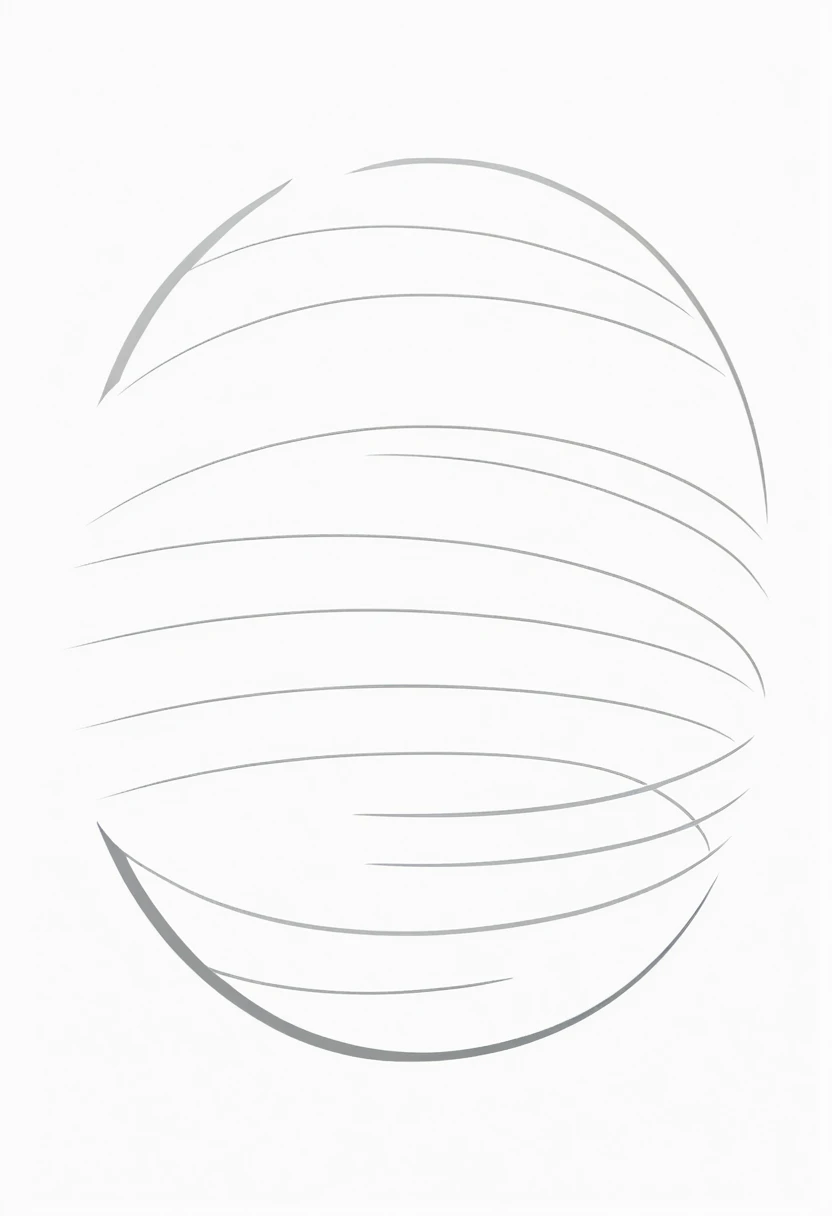 Line art、sphere、Many lines form a sphere、3d、Celestial Bodies、artificial satellite、Simple lines、Organized diagram、icon