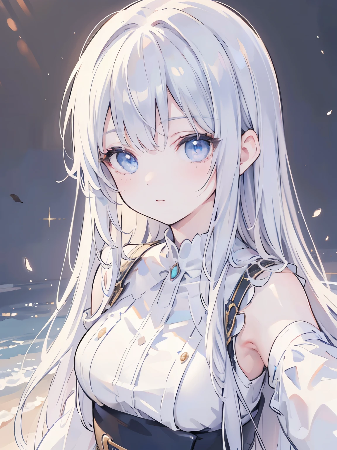 8k, Highest quality, masterpiece, Ultra-high resolution, (realism: 1.4), Original photo, (Realistic skin texture: 1.3), (Film Grain: 1.3), (Selfie angle), 1 Girl, Beautiful eyes and facial details, masterpiece, Highest quality, close, Upper Body, Looking at the audience, piece, in