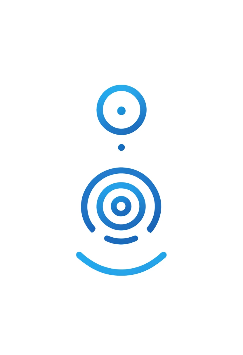 Satellite logo、Line art、Simple lines、Organized diagram、icon