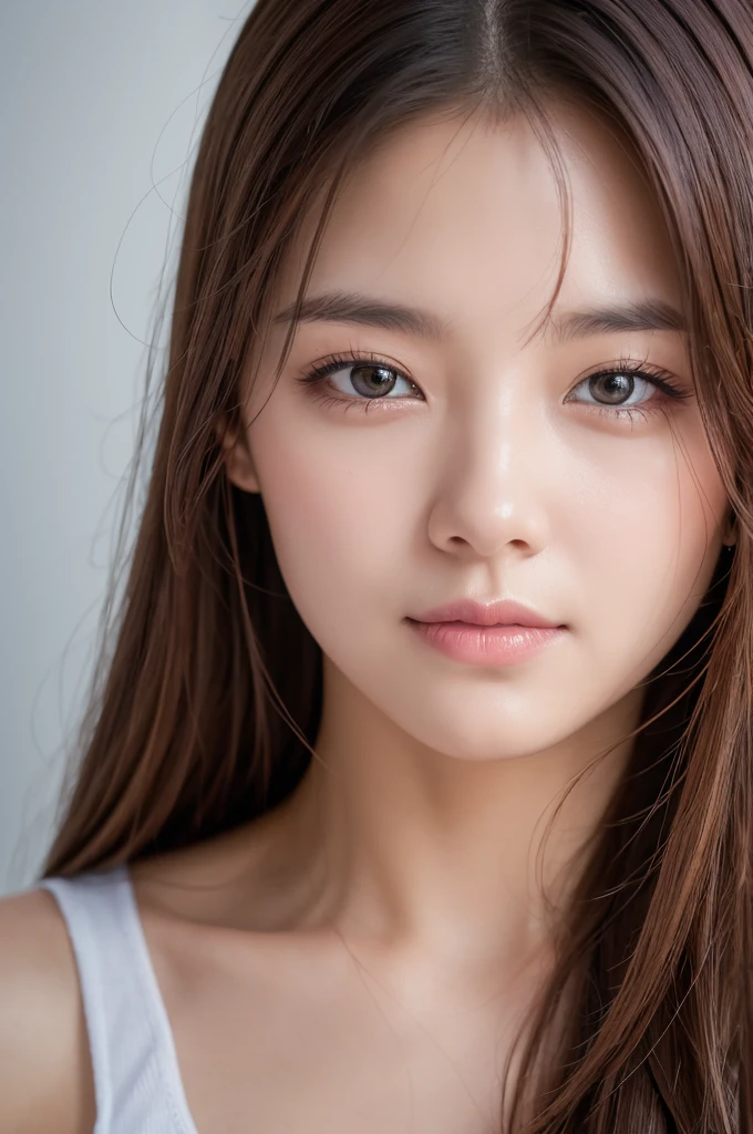 Detailed face, looking at the camera, Portraiture, 8K Ultra HD, high quality、Big Tits
