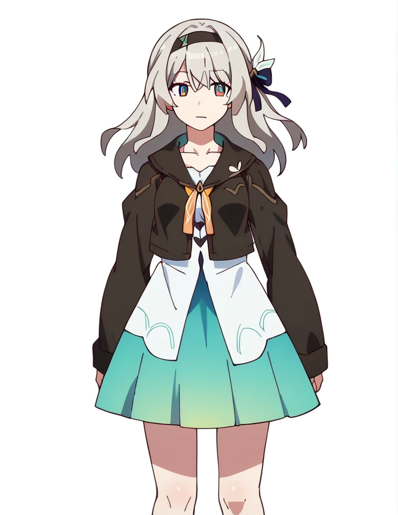 score_9, score_8_up, score_7_up, white background, simple background,
BREAK
source_anime,
BREAK
(1girl, solo, solo focus), fireflydef, jacket, dress, grey hair, 
 