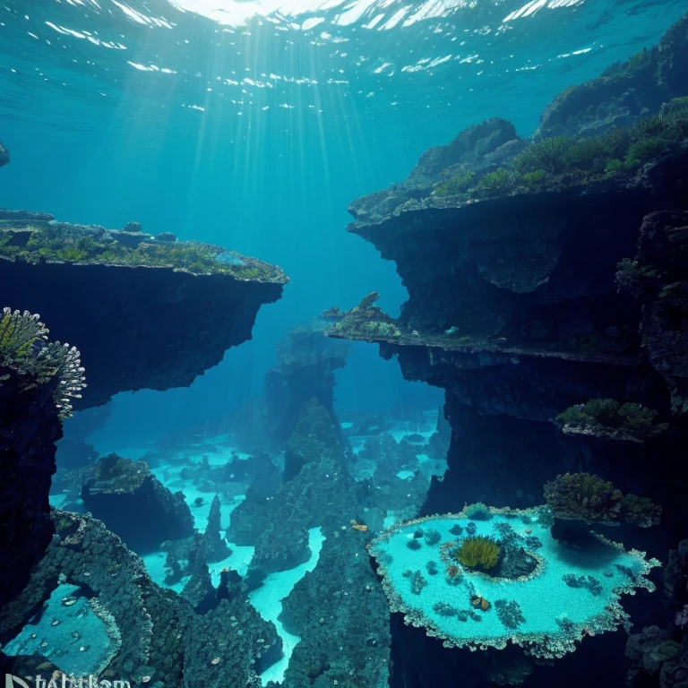 The Sapphire Abyss is a mysterious and beautiful underwater expanse located in the Archipela Region. It is known for its striking blue waters, which shimmer with a sapphire-like brilliance due to the unique mineral deposits and bioluminescent organisms that inhabit the depths. The abyss is both a natural wonder and a place of great intrigue, drawing explorers and researchers from around the world.