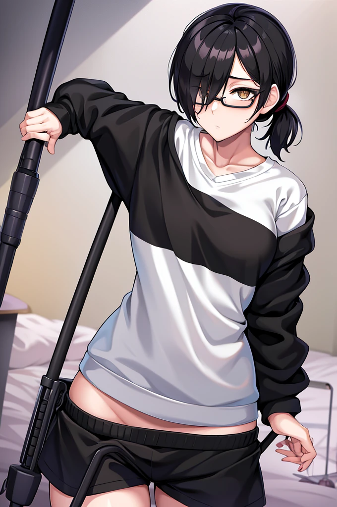 sfw,(super fine illustration,8K CG wallpaper,best quality,extremely detailed,ultra high res,best aesthetic),(((cowboy shot,from front))),1girl ,idolmaster, {{{chiyo sirayuki}}}, (18yo,beautiful girl),((beautiful dark purple eyes)),(((beautiful black hair))), ((((extra short hair)))),(straight hair)),((Blunt bangs)),(((black gloves))),(wet skin),(sweat),(steam),((flat chests,small breasts)),((((slender and tall)))),((((night)))),(pubic black hair:1.5),(bsp, pussy juice dripping, no makeup, sweaty body),(glaring),((blash)),(open mouths),(collar),(((((open brown trench coat))))),(Kamimei),((back alley at night)),((ecstacy)), deep breathing, feel good,indecency,spread legs, squatting,(((female masturbation))),((toying self)), ((dildo)),