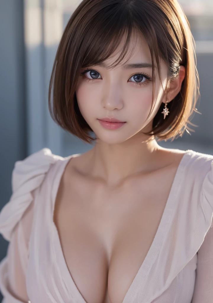 masterpiece、最high quality、High resolution、High-quality images、8k, 1 female、Skin Radiance、Skin Texture、Expression of fine eyes, realism, detailed manga style, Manga art style, Perfect line drawing, Beautiful line art, digital manga art girl, clear, charm, Front view, (Perfectly Detailed face), (Beautiful Hands) 、(Five Fingers:1.3)、Photorealistic images, Written boundary depth, One Girl, bangs, blue eyes, Blurred Background, Brown Hair, Mouth closed, From the side, Hair between the eyes、白とピンクのdress、Long sleeve, View Audience, Long Hair, night, star , Upper Body, Bright and colorful, Strong color contrast, ((Shooting with a digital SLR)), photograph, Becoming a pro, Realistic, Are standing, Raise your arms above your head, Hot Face, blush, (Glowing Skin), Browsing Caution, ((naked)), ((Pussyクラック:1.3)), ((Pussy:1.3)), ((Lifeで:1.3)), cute, cute, Japanese, high school girl, height: 158cm, , 最high quality, shape, Very detailed, In detail, High resolution, 8k壁紙, Perfect dynamic composition, Beautiful details, Big Breasts, Random sexy poses, whole body, Like a real human being, smile, nude, gravure, 1 female, Black Hair, Long Hair, 15 years oldts:1.3), 最high quality, 8k, high quality, High resolution, (Thick lips), ((Looking at the audience)), double eyelid, Beautiful woman, whole body, Dutch Angle, ((cuteネックレス:1.3)), ((Blur the background:1.3)), Big Breasts, ((Short Bob:1.5)), Brown Hair,masterpiece、Life, Are standing, Cowboy Shot, Dutch Angle, ((naked)), cuteネックレス, 最high quality、High resolution、High-quality images、8k, 1 female、Skin Radiance、Texture of skin and clothing、Expression of fine eyes、Girl with long shiny hair, Manga inspired by Lee Jong-suk, Trending on deviantart, realism, detailed manga style, Manga art style, Perfect line drawing, Beautiful line art, digital manga art girl, K-POPアイドル, dress, Beautiful brown eyes, Fuller lips, Gorgeous face with attention to detail, (cutesmile), charm的な, Innocent, Side view, (Perfectly Detailed face), (Detailed and carefully hand-drawn) Photorealistic images, Written boundary depth,(solo:1.4),(One girl:1.4),(blue eyes:1.2),(Detailed face:1.3),(Beautiful attention to detail:1.3),(Slightly parted lips:1.2),(Embarrassed look:1.3),(Blushing:1.2),(Slender body:1.2),(Large Breasts:1.3), (masterpiece:1.2),(最high quality:1.3),(超High resolution:1.2),(Realistic:1.1), roller:cuteGirlMix4_v10:0.5,roller:韓国人shapeらしさ_At 3 p.m.:0.Big Breasts:1.5)), Showing nipples