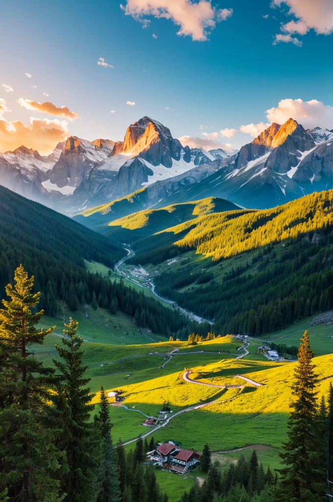 Beautiful mountain HD image quality