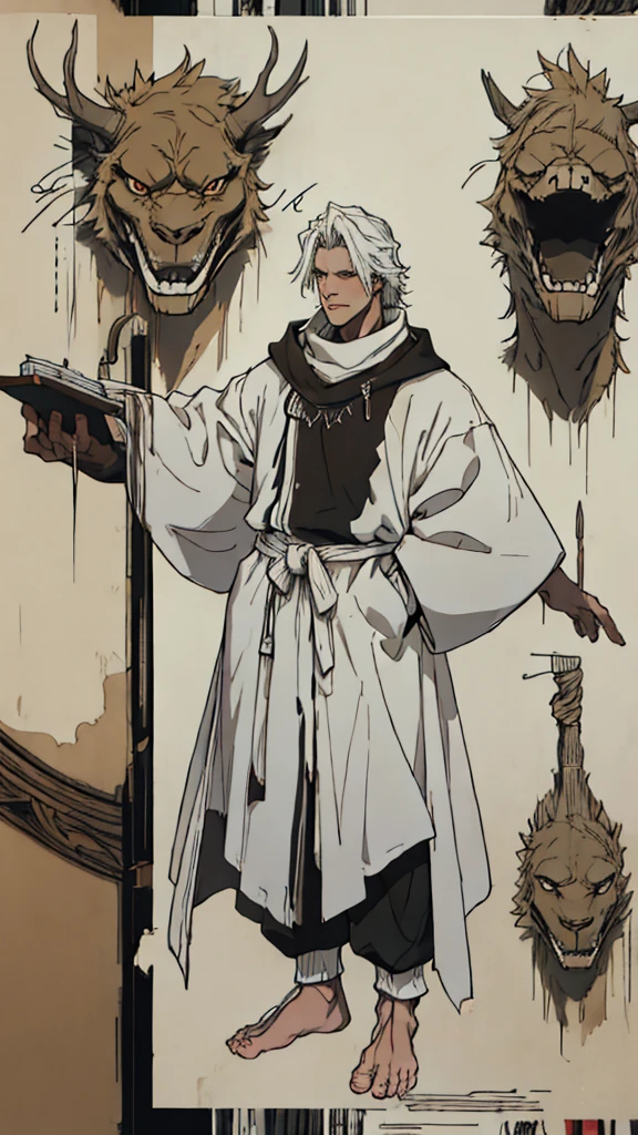 Reasonable design, Clear lines, High Sharpness, (Highest quality,4K,Perfect sharpness,Ultra-fine,High resolution,masterpiece:1.2), Perfect Anatomy:1.5, Official Art, Illustrations that tell a story, (Whitish background:0. 9)、Body Positivity、Diverse physical expressions、Put it all the way to your feet、A slender man、Energetic Men、
