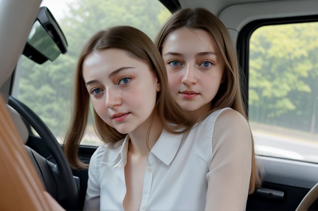 full_body, standing, driving a school bus, (anna_vlasova: 1.3), perfect face, (contact iris: 1.1), pale skin, skin pores , depth of field saxy xxx pone