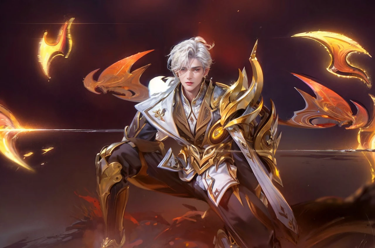 ((Best quality)), ((masterpiece)), (detailed), ((perfect face)), ((halfbody)) handsome face, male, teen boy,