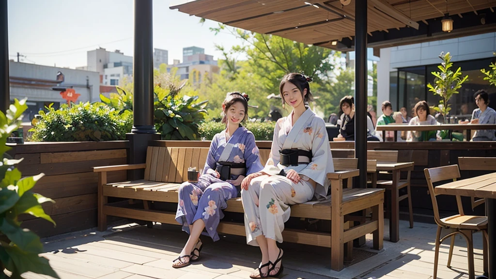 (((((((Emphasize cleavage)))))))

(((((((((Three Women))))))))) 

(((((((((((Woman in floral yukata))))))))))
(((((((((((Starbucks Outdoor Cafe)))))))))))、

((((((White skin))))))
((((((Heavy makeup))))))
((((((Beautiful Face))))))
(((((((((Full body photo)))))))))
 ((((((((お洒落でcuteStarbucks Outdoor Cafe)))))))) 
8k、RAW Photos、Highest quality、Super detailed、Super Resolution、Ultra HD、8k wallpaper、Amazing details 


 ((((((Sit down and eat cake、Drink Starbucks coffee、smile))))))、
(((((Heart Necklace))))) 
((Small hands)))
Modern and sleek design：Interior design using natural materials、Many of the designs are warm and made using wood and metal.。 Large windows：自然光をたっぷり取り入れるためのLarge windowsがあり、Providing a bright and open space。 Green Interior：Potted plants are effectively placed、It creates a relaxing atmosphere。 artwork：Works by local artists、Starbucks-related art on display。 Cozy seating：Cushioned chairs and sofas、Bar sheet etc.、A variety of seating options available。 Open kitchen area：Being able to see how drinks and food are made、We provide peace of mind and transparency。 Unique lighting：Antique lamps and chandelierodern lighting fixtures are used。 Comfortable background music：Relaxing music is playing、A comfortable space is provided。 Wide々Table space：一人でもグループでも使いやすいWide々There is a table with。 Community Table：There is a large table where you can socialize with other customers.。 Seasonal decorations：The decorations are themed according to the season.。 Design with a local feel：The design incorporates the local culture and characteristics.。 Fragrance production：コーヒーの香りが店内にWideがり、A space that satisfies the five senses has been created.。 Conversation with a barista：フレンドリーなConversation with a baristaが楽しめるカウンターエリアがあります。 



8k、RAW Photos、Highest quality、masterpiece:1.2、Super detailed、Super Resolution、Ultra HD、8k wallpaper、Amazing details、Photorealistic:1.4、Having fun by the water、Full Body Shot、Full body photo、High-resolution RAW color photos、Professional photos、A scene full of emotion、Very detailed and beautiful、Ultra HD、8k wallpaper、Amazing details、Huge file sizes、Highly detailed beautiful girls、Highly detailed face Highly detailed eyes、Extremely realistic skin、 Highly detailed fingers, Highly detailed nose, Highly detailed mouth, Perfect Anatomy, Highly detailed background, Highly detailed clothing, Teen, cute女の子, Famous Japanese Idols, cute, Realistic body, Slender, White skin, Glowing Skin, Slim body, Realistic Face, Delicate eyes, double eyelid,(Small hands)






