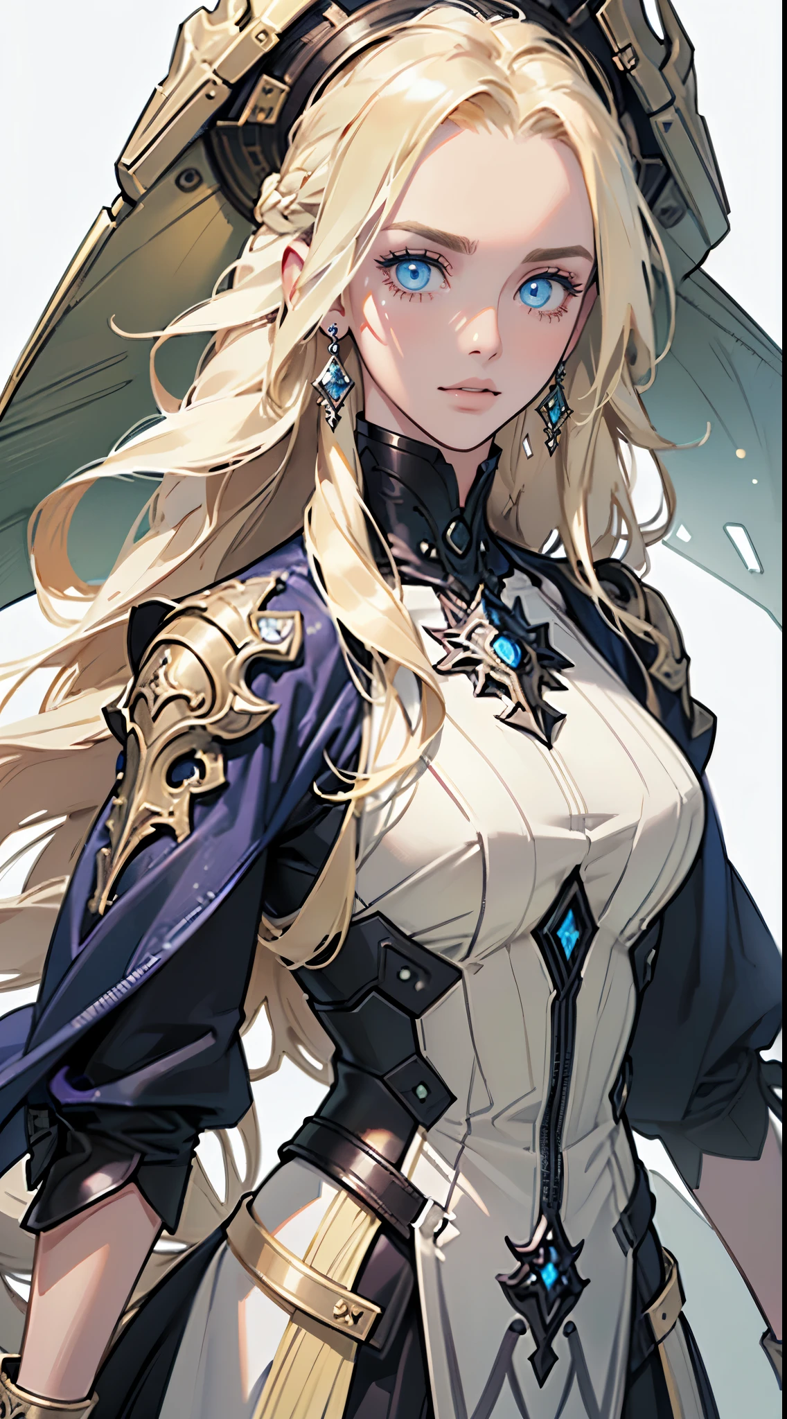 Beautiful woman , extremely long hair , blonde hair , green eyes , 32,


(masterpiece:1.3), (best quality:1.3), high-resolution, watercolor pencil, Head-on angle, upper body, Body facing forward, (upright:1.3), (arms at sides:1.3), solo, blue eyes, beautiful detailed eyes, Futuristic clothing, mechanical suit, (white background:1.2), simple background, concept art, shadowlighting,

(masterpiece, best quality:1.3),beautiful detailed glow,best illuminate,(((best quality,textile shading,ultra detailed))),extremely detailed CG unity 8k wallpaper,Highly Detailed beautiful and aesthetic,best light,high resolution,detailed,dynamic lighting , 1Character ,  pastel washed out colors , cell shade , soft, muted shades ,gentle colors ,