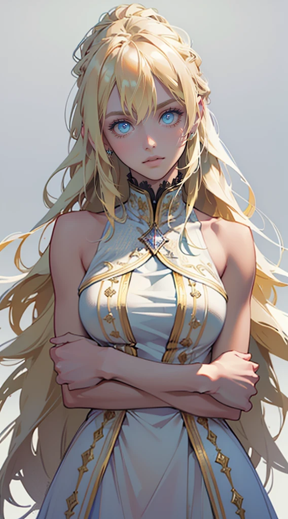 Beautiful woman , extremely long hair , blonde hair , green eyes , 32,
(masterpiece:1.3), (best quality:1.3), high-resolution, watercolor pencil, Head-on angle, upper body, Body facing forward, (upright:1.3), (arms at sides:1.3), solo, blue eyes, beautiful detailed eyes, naked:1.5, nude:1.5, (white background:1.2), simple background, concept art, shadowlighting,
(masterpiece, best quality:1.3),beautiful detailed glow,best illuminate,(((best quality,textile shading,ultra detailed))),extremely detailed CG unity 8k wallpaper,Highly Detailed beautiful and aesthetic,best light,high resolution,detailed,dynamic lighting , 1Character , pastel washed out colors , cell shade , soft, muted shades ,gentle colors ,