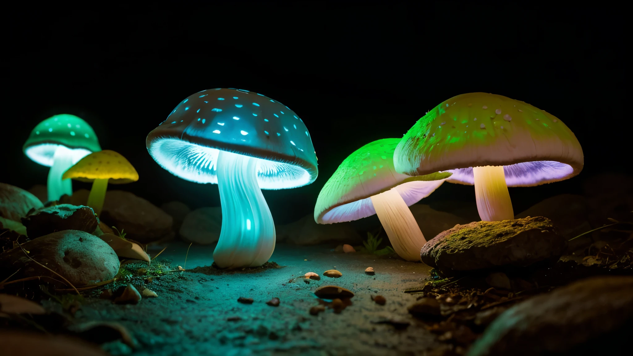 Bioluminescent Mushroom