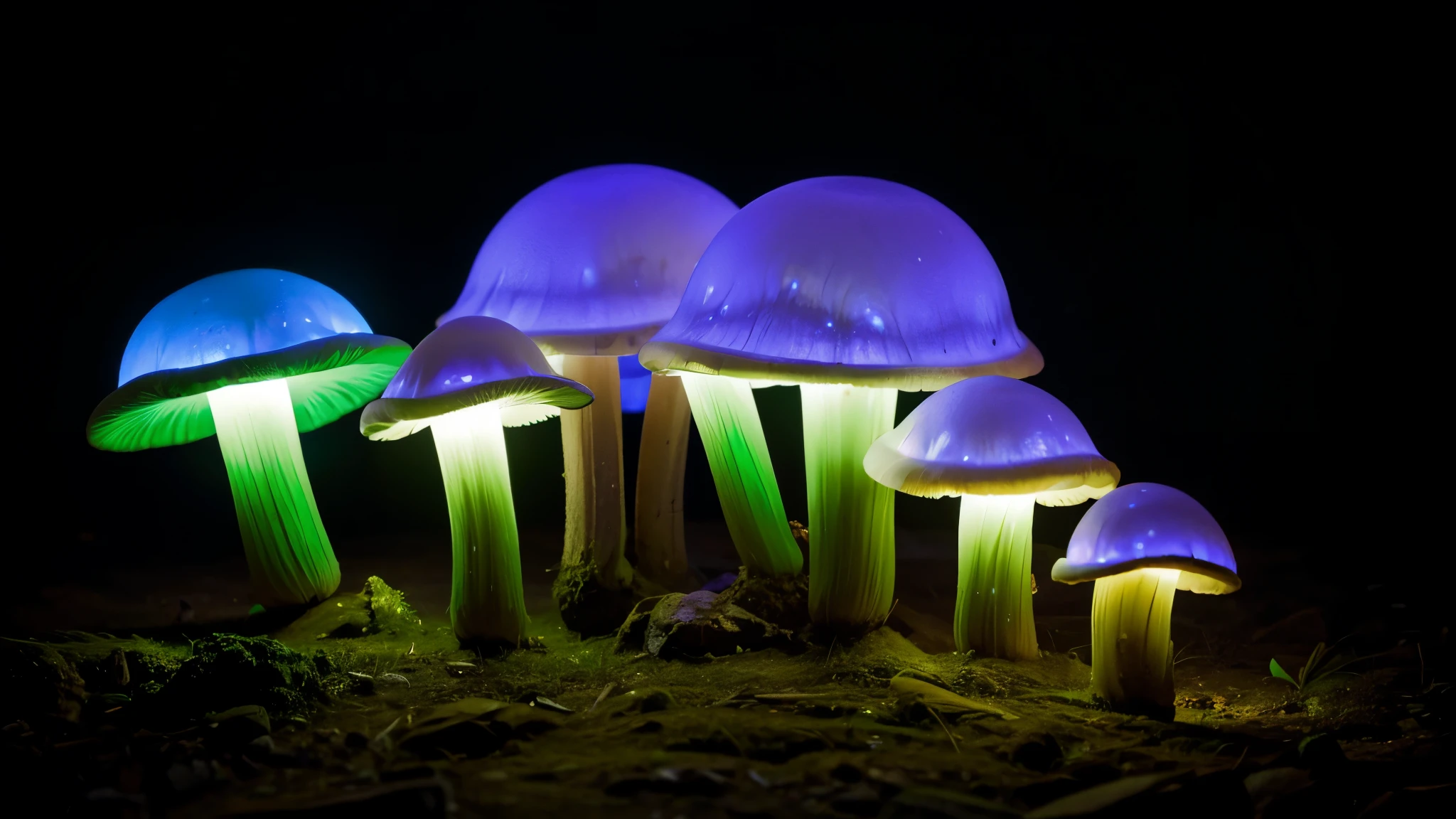 Bioluminescent Mushroom