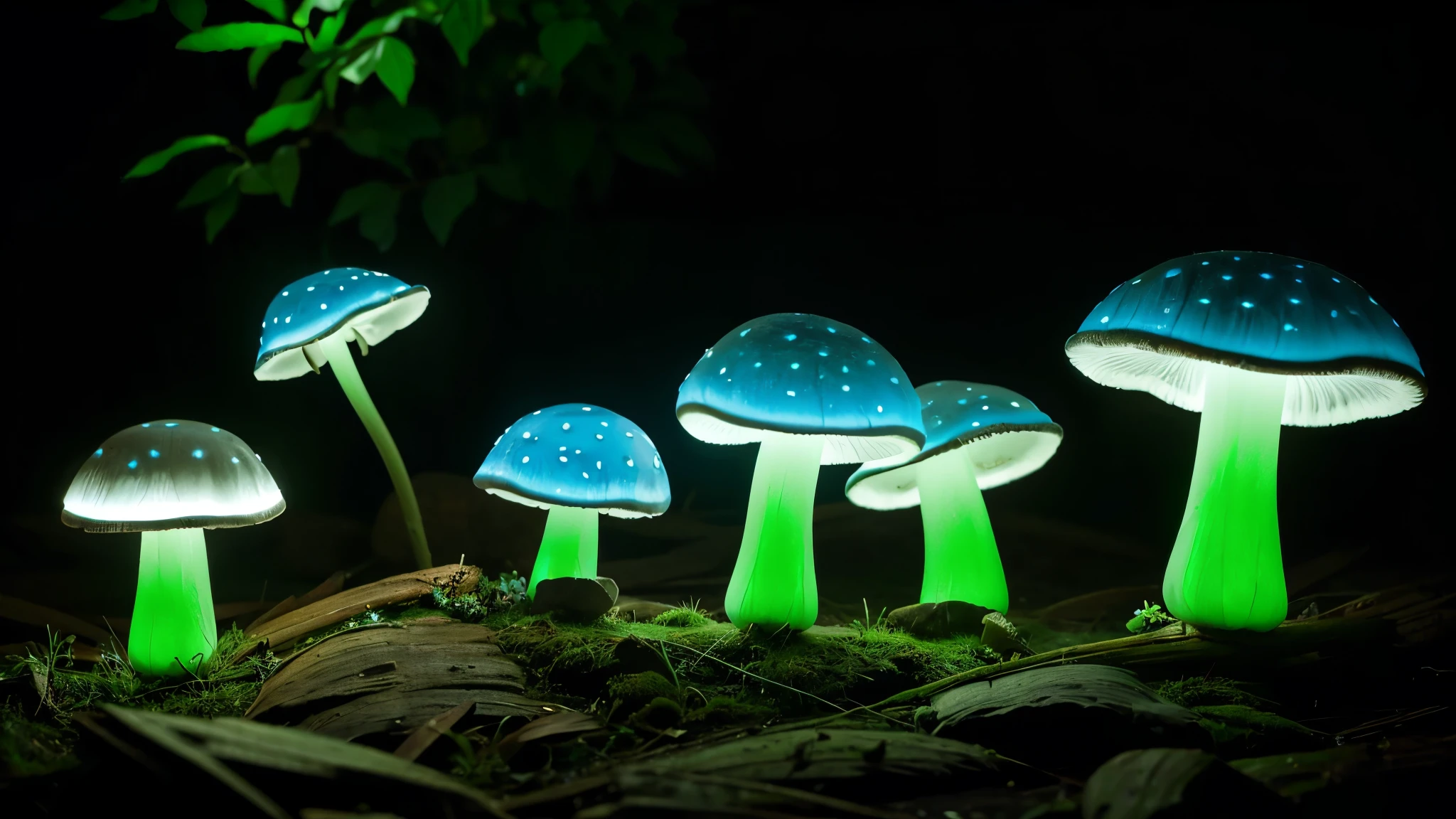 Bioluminescent Mushroom