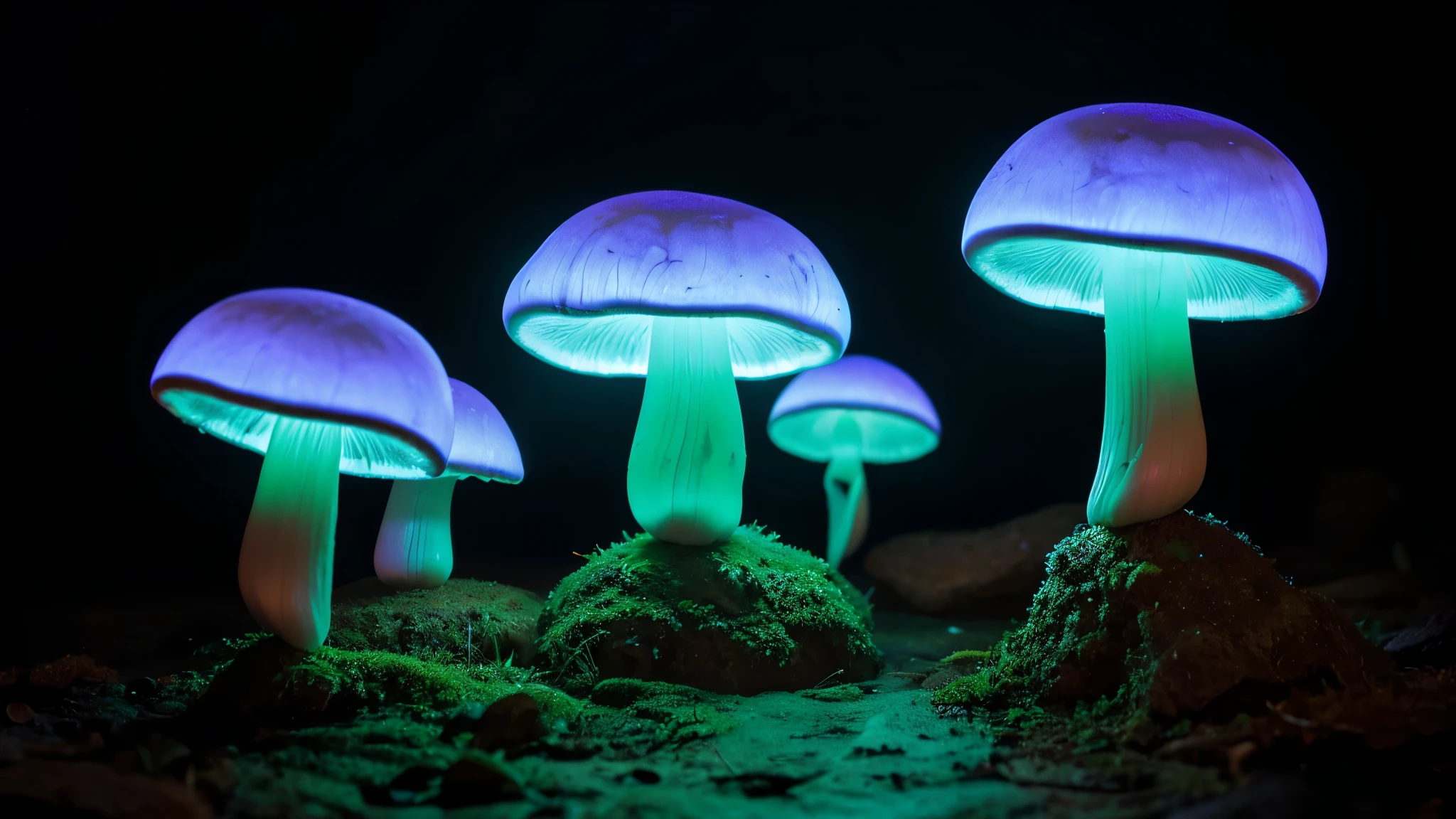 Bioluminescent Mushroom